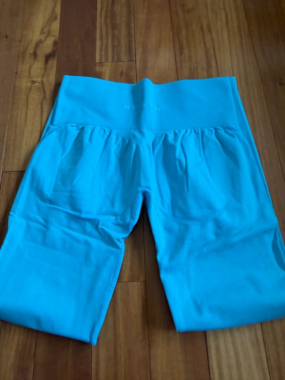 NVGTN Blue Contour Seamless Leggings